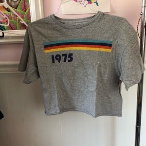 1976 vintage crop tee